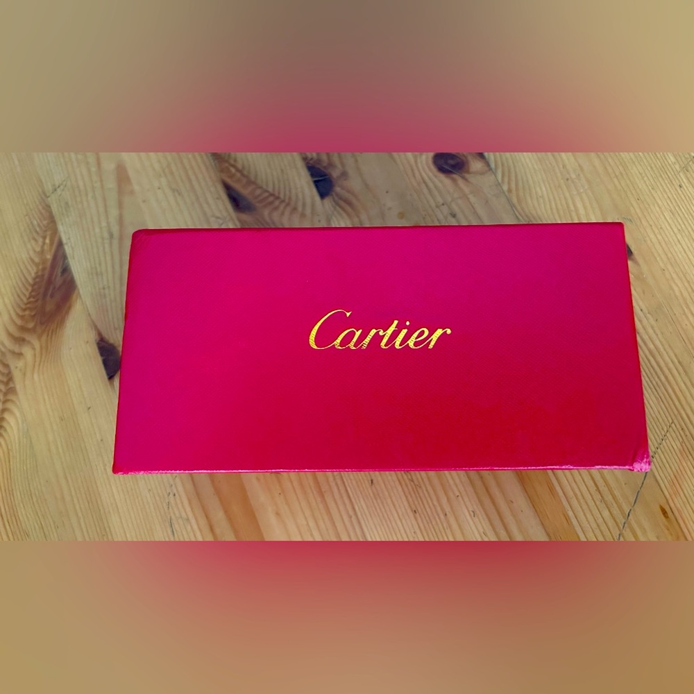 Cartier Red Sunglass box.